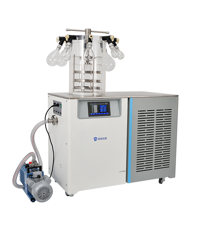 上海知信小型冷冻干燥机ZX-LGJ-27D（多岐管压盖型）