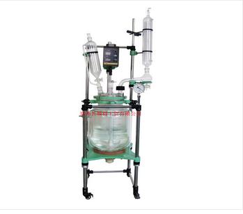 郑州长城科工贸三层玻璃反应釜GR-50